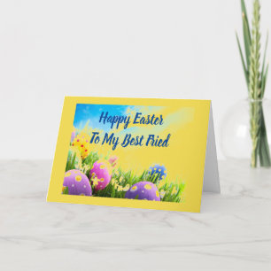 CARTES POUR FÊTES ANNUELLES AMOUR DE PÂQUES À MA ***SOEUR***