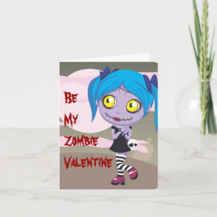 Cartes Pour Fêtes Annuelles Amour de zombi
