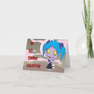Cartes Pour Fêtes Annuelles Amour de zombi