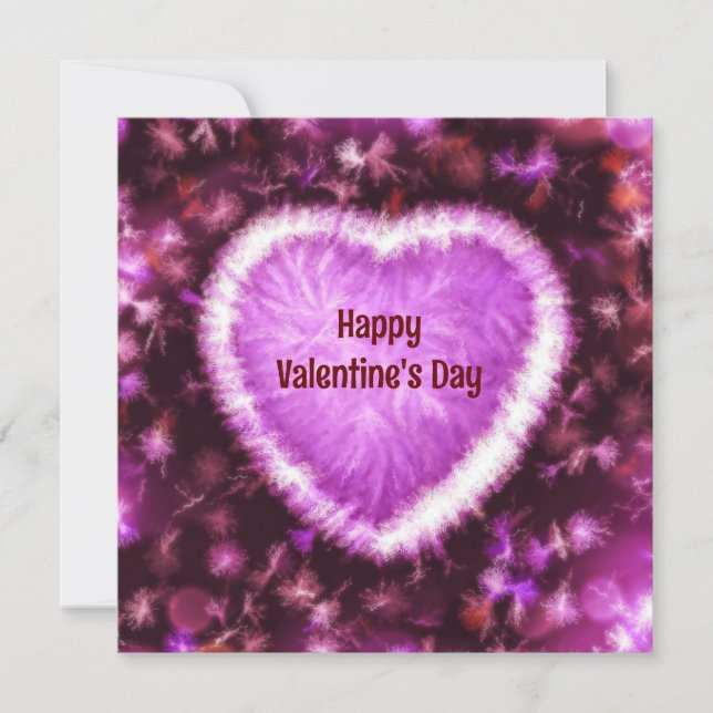 Cartes Pour Fêtes Annuelles Amour éternel (Devant)