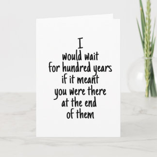 Cartes Pour Fêtes Annuelles Amour inachevé