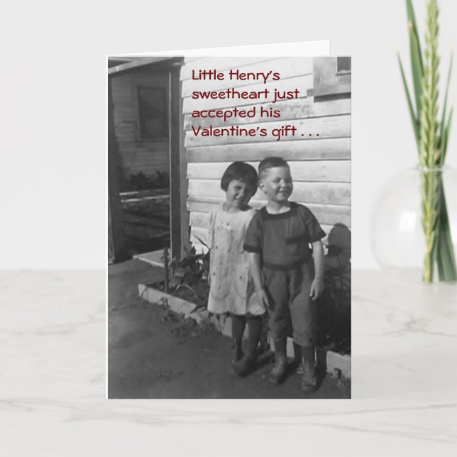 Cartes Pour Fêtes Annuelles Amour jeune (Devant)