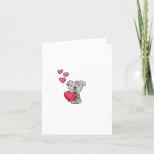 Cartes Pour Fêtes Annuelles Amour Koala