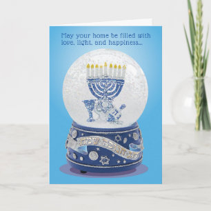 Cartes Pour Fêtes Annuelles Amour, Lumière et Bonheur !