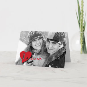 Cartes Pour Fêtes Annuelles Amour. Photo personnalisée de la Saint Valentin