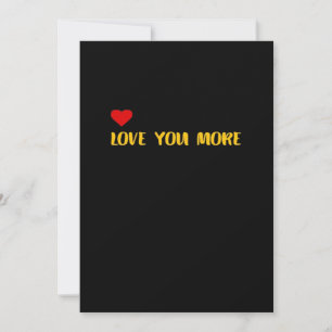 Cartes Pour Fêtes Annuelles Amour Plus Contraste Couleur Moderne Vue 