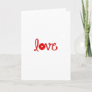 Cartes Pour Fêtes Annuelles Amour pompier