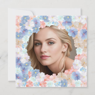 Cartes Pour Fêtes Annuelles Amour pur comme une Fleur