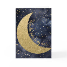 Amour Romantique de Lune et d'Étoiles