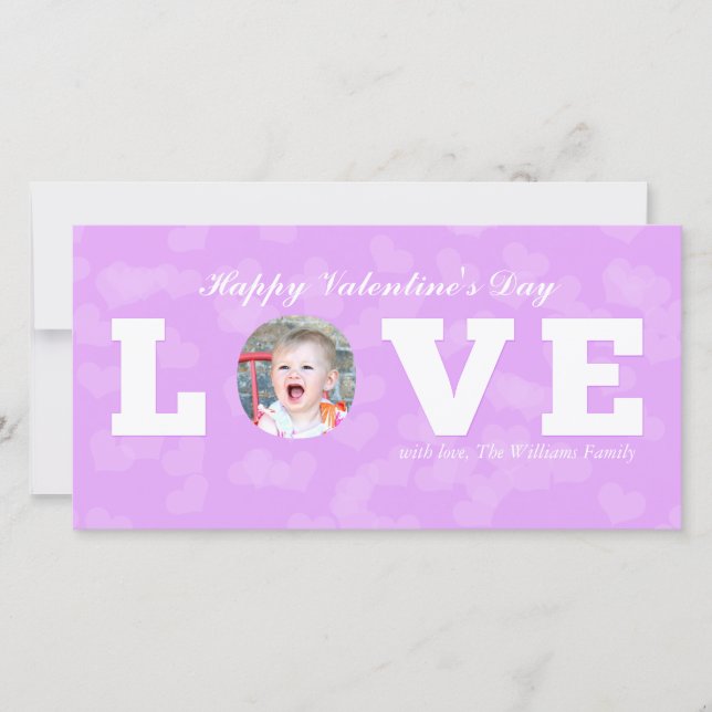 Cartes Pour Fêtes Annuelles AMOUR | Saint Valentin (Devant)