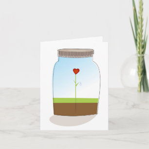 Cartes Pour Fêtes Annuelles Amour simple de Valentine