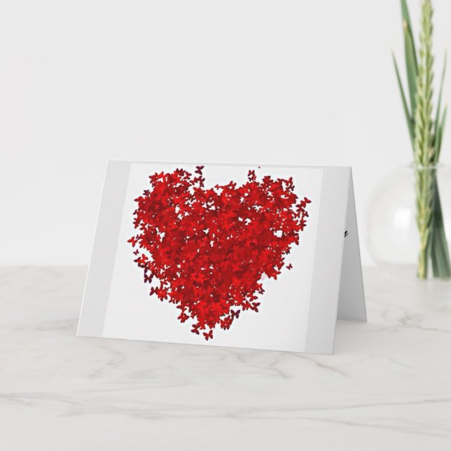CARTES POUR FÊTES ANNUELLES AMOUR VOUS DIRE COMBIEN "JE T'AIME" (Devant)