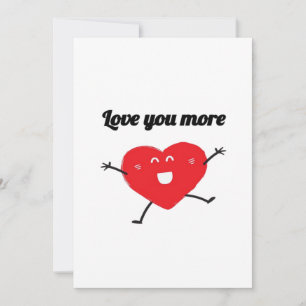 Cartes Pour Fêtes Annuelles Amour Vous Plus Style Visuel Équilibré