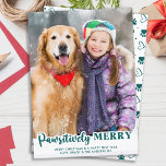 Cartes Pour Fêtes Annuelles Amoureux des chiens Moderne Photo Animaux de compa<br><div class="desc">Voici notre nouvelle ligne de cartes de fin de année, parfait pour les familles avec des amis en colère ! Notre collection "Pawsitly Joyeux" présente une variété de designs amusants et festifs qui mettent en valeur vos animaux de compagnie bien-aimés de façon mignonne et ludique. Que vous ayez un chien...</div>