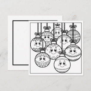 Cartes Pour Fêtes Annuelles Ampoules colorantes Festive de Noël