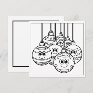 Cartes Pour Fêtes Annuelles Ampoules colorantes Festive de Noël