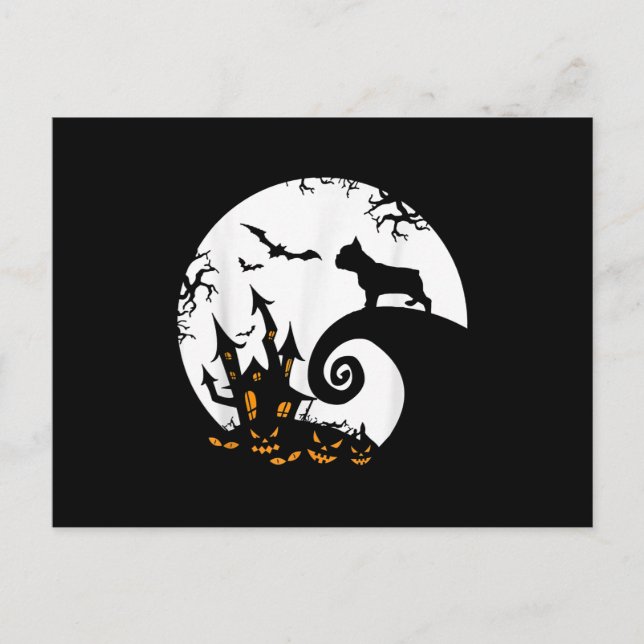 Cartes Pour Fêtes Annuelles Amusant Costume D'Halloween De Chien À Feu Et De L (Devant)