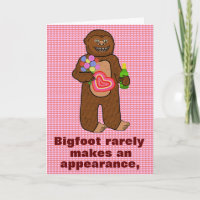 Amusant Humour d'anniversaire de Bigfoot