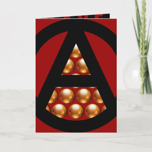 Cartes Pour Fêtes Annuelles Anarchy