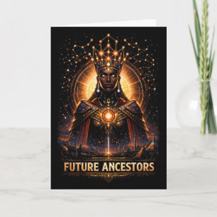 Cartes Pour Fêtes Annuelles Ancêtres futurs