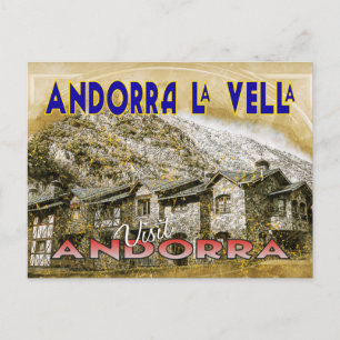 Cartes Pour Fêtes Annuelles Andorra la Vella, de la série Visite...