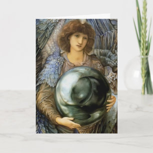 Cartes Pour Fêtes Annuelles Ange de création par William Burne-Jones