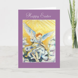 Cartes Pour Fêtes Annuelles "Ange de l'Héritage" Joyeux Pâques