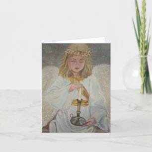 Cartes Pour Fêtes Annuelles Ange de lumière