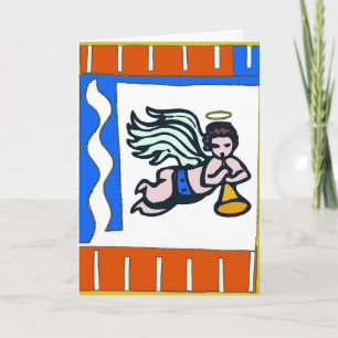 Cartes Pour Fêtes Annuelles Ange de Noël