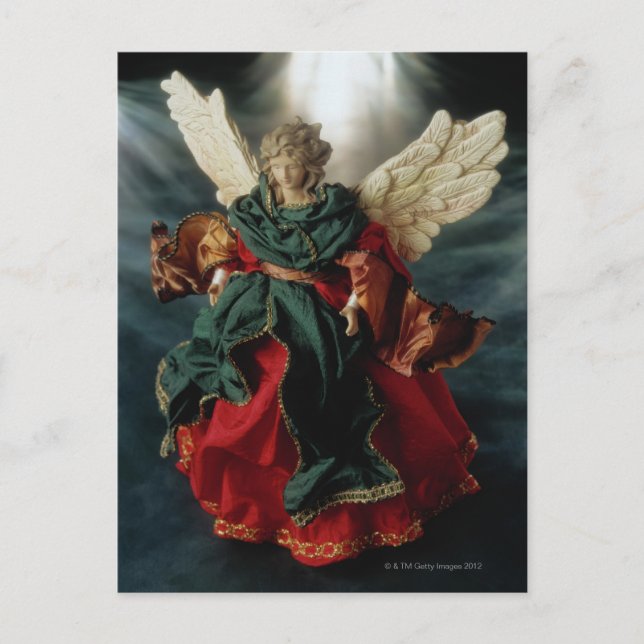 Cartes Pour Fêtes Annuelles Ange de Noël (Devant)