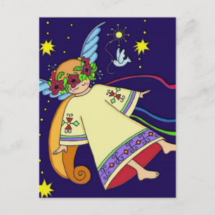 Cartes Pour Fêtes Annuelles Ange de Noël