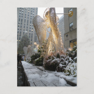 Cartes Pour Fêtes Annuelles Ange de Noël de New York