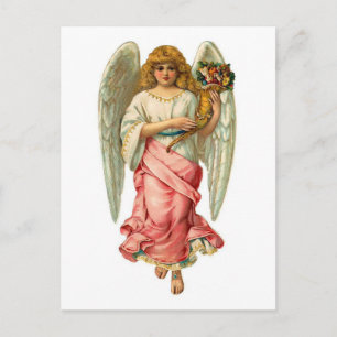 Cartes Pour Fêtes Annuelles Ange de Pâques Avec De Belles Ailes