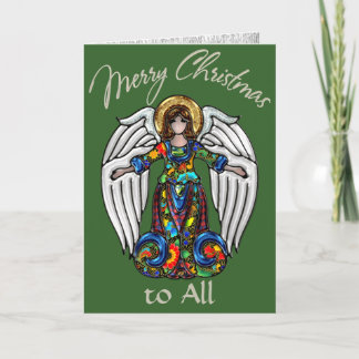 Cartes Pour Fêtes Annuelles Ange du gardien d'icônes russe