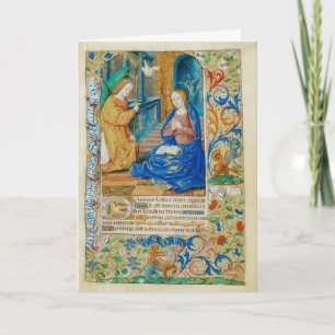 Cartes Pour Fêtes Annuelles Ange et Mary