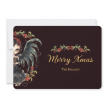 Ange gothique foncé Noël