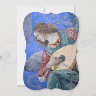 Cartes Pour Fêtes Annuelles Ange musicien de Noël Melozzo da Forlì Vatican
