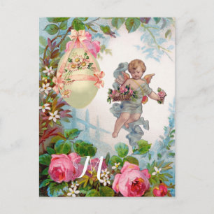 CARTES POUR FÊTES ANNUELLES ANGE ROMANTIQUE RASSEMBLANT ROSES ROSES ROSES ROSE