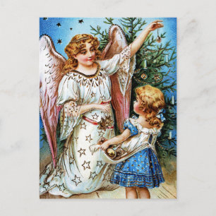 Cartes Pour Fêtes Annuelles Angel