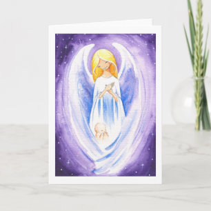 Cartes Pour Fêtes Annuelles Angel