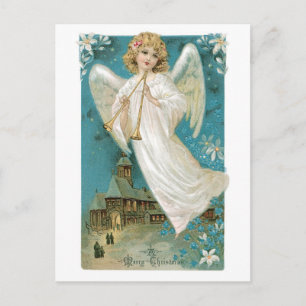 Cartes Pour Fêtes Annuelles Angel de Christmas
