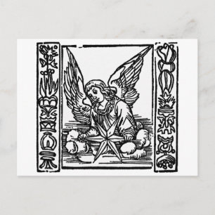 CARTES POUR FÊTES ANNUELLES ANGEL DE NOËL
