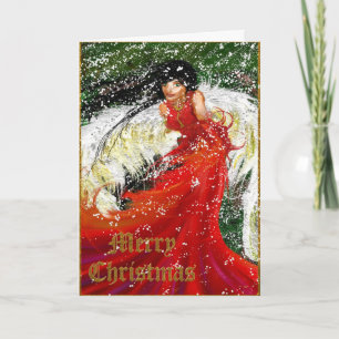 Cartes Pour Fêtes Annuelles Angel de Noël
