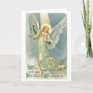 Cartes Pour Fêtes Annuelles Angel Gloria