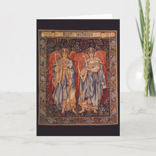 Cartes Pour Fêtes Annuelles Angeli Laudantes par Sir Edward Coley Burne Jones