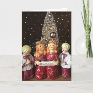 Cartes Pour Fêtes Annuelles Angels & Choir Boys Chant