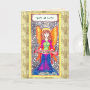 Cartes Pour Fêtes Annuelles Anges