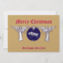 Anges Avec Bébé Jésus Nativité de Noël