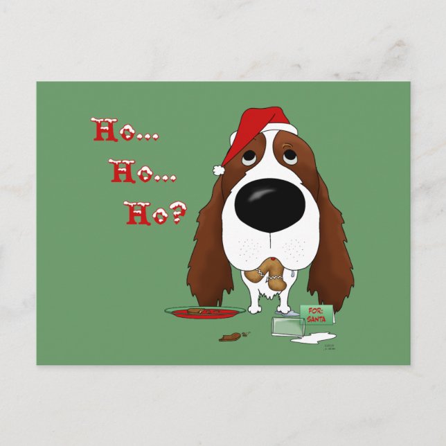 Cartes Pour Fêtes Annuelles Anglais Springer Spaniel Christmas (Devant)