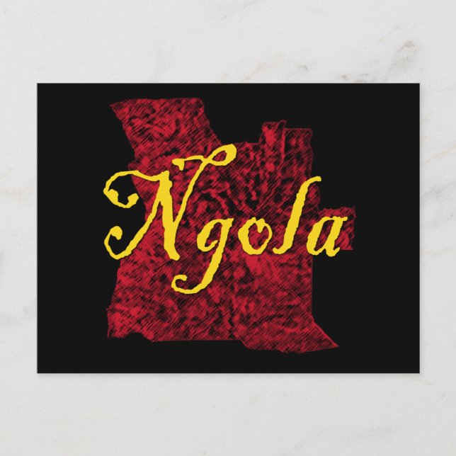 Cartes Pour Fêtes Annuelles Angola (Devant)